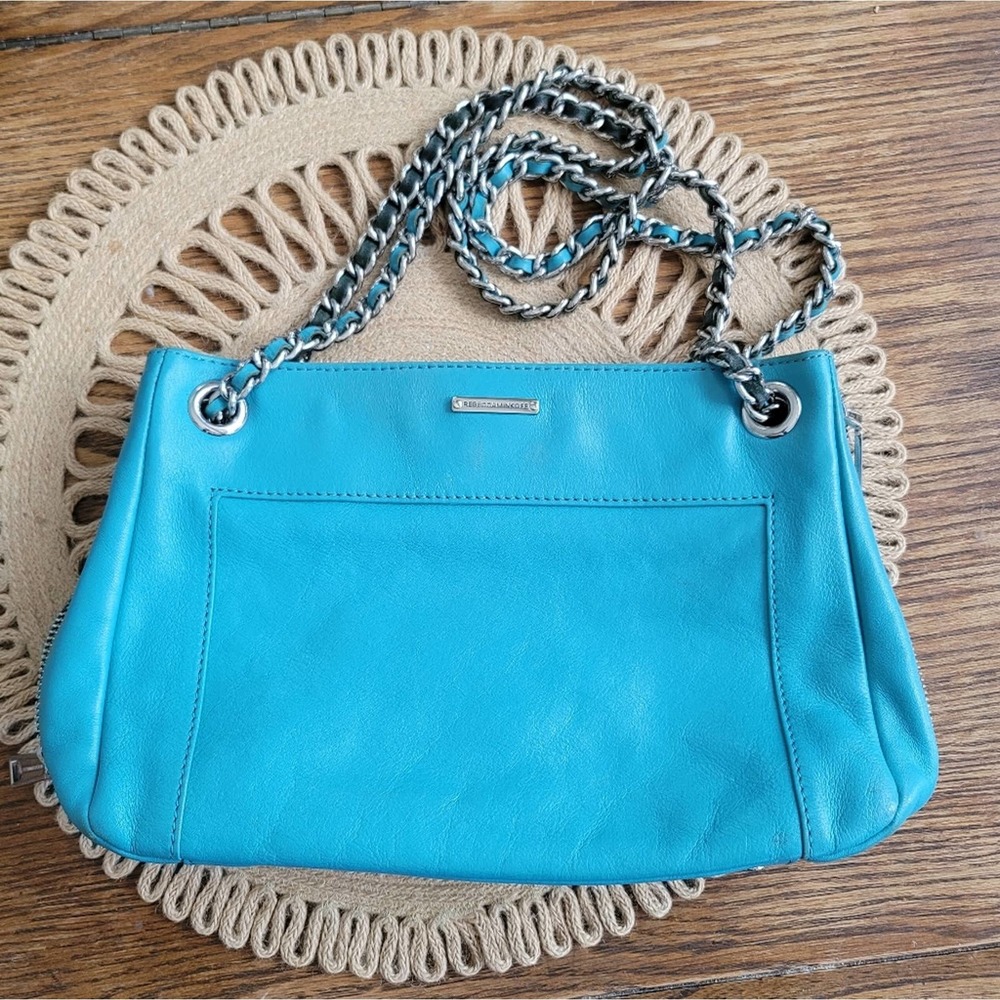 REBECCA MINKOFF Teal Swing Crossbody Bag